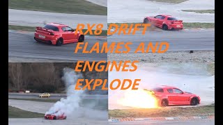 RX8 Drift in Barcelona Track Day