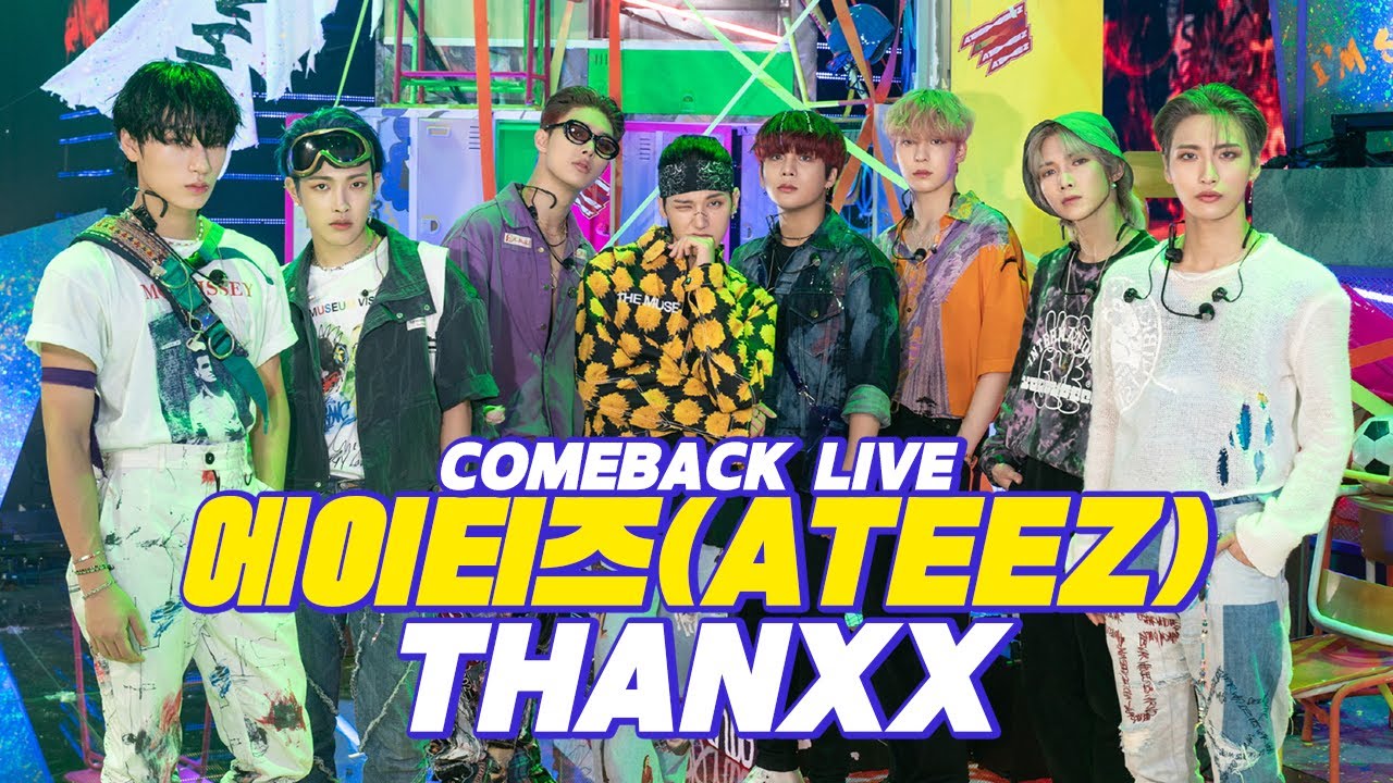 [LIVE] ATEEZ(에이티즈_홍중,성화,윤호,여상,산,민기,우영,종호) THANXX(땡스) - 톱데일리(Topdaily)