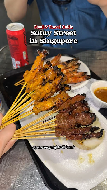 This Street in Singapore is dedicated to all things Satay!