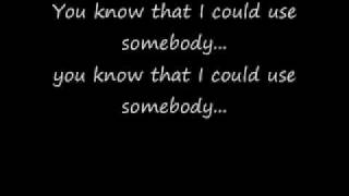 Video thumbnail of "Use Somebody  Paramore lyrics"