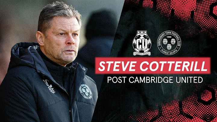 Post Cambridge | Steve Cotterill