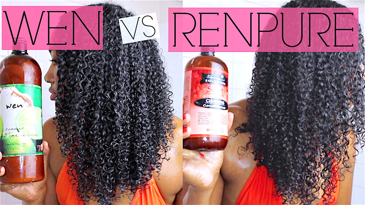 Wen Vs Renpure Battle Of The Cleansing Conditioners YouTube