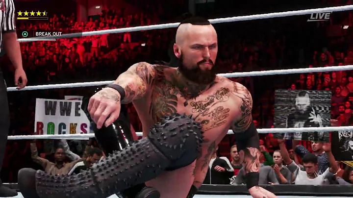 WWE Elimination Chamber 2020: AJ Styles vs Aleister Black (WWE 2K20)