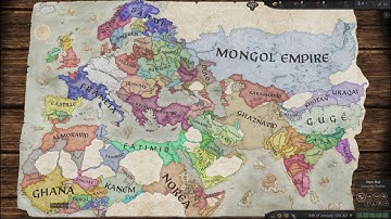 CK3v1.9: Realm Timelapse: Feudal & Primogeniture Start |1066-1453