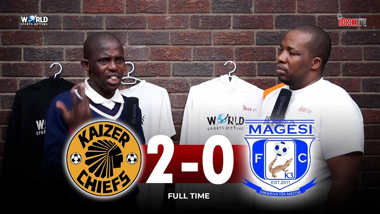 Mfundo Vilakazi Impact | Kaizer Chiefs 2-0 Magesi | Junior Khanye - YouTube