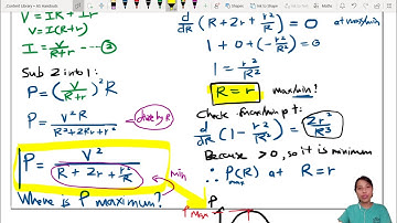 [ARCHIVED] Maximum Power (BONUS) | AS Current of Electricity | Cambridge A Level Physics