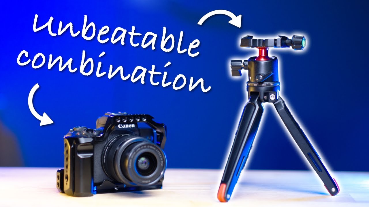 The best mini-tripod for the Canon M50 Mark II, and it's not even close. -  YouTube