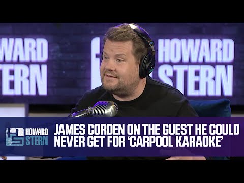 James Corden Reveals the Guest He Could Never Get on "Carpool Karaoke"