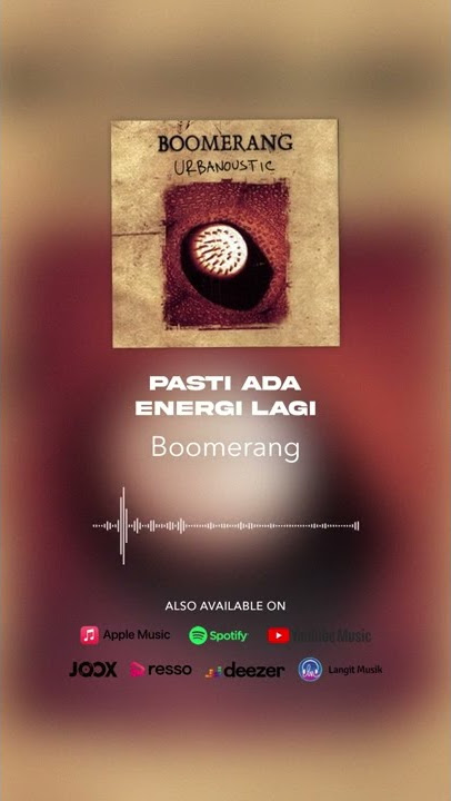 Boomerang - Pasti Ada Energi Lagi #shorts