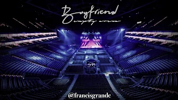 Ariana Grande and Social House - boyfriend (empty arena version)