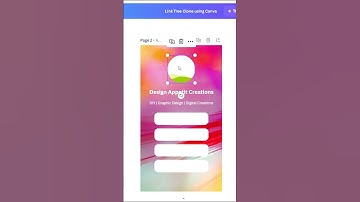 #youtubeshorts  Linktree Clone using Canva   Made with Clipchamp
