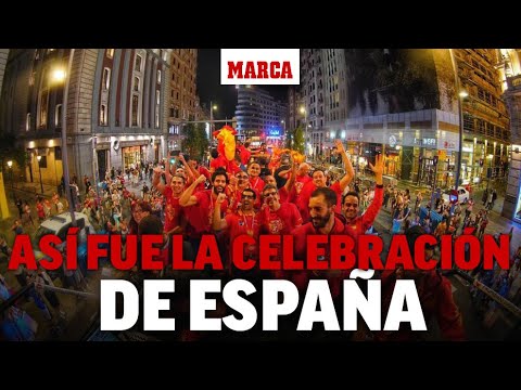 Celebración de España campeona mundial de Baloncesto 2019 en Madrid I DIRECTO MARCA
