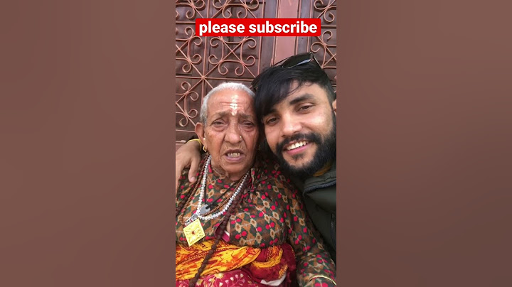 मेरो आमा लाई भेट्दाको रमाइलो छुट्टै 🙏❤️ #nautanki #sandesh_lamichhane