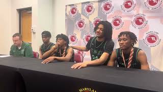 St. Charles boys basketball press conference Maryland Class 3A final 03/15/24