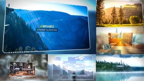 Dynamic Slideshow | After Effects Template | Video Displays