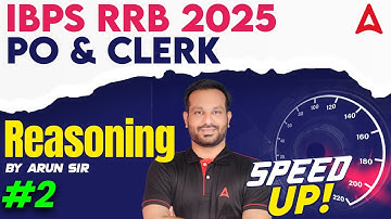 IBPS RRB Reasoning Classes Tamil | IBPS RRB PO and Clerk Reasoning Practice Set -2 | By Arun Sir