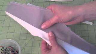 Inserting the Stud Side of a Corset Busk
