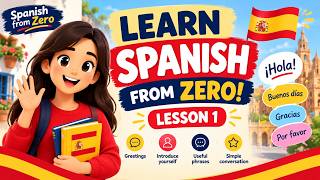 Details Learn Spanish for Beginners Lesson 1 | Basic Spanish Words & Greetings Guide