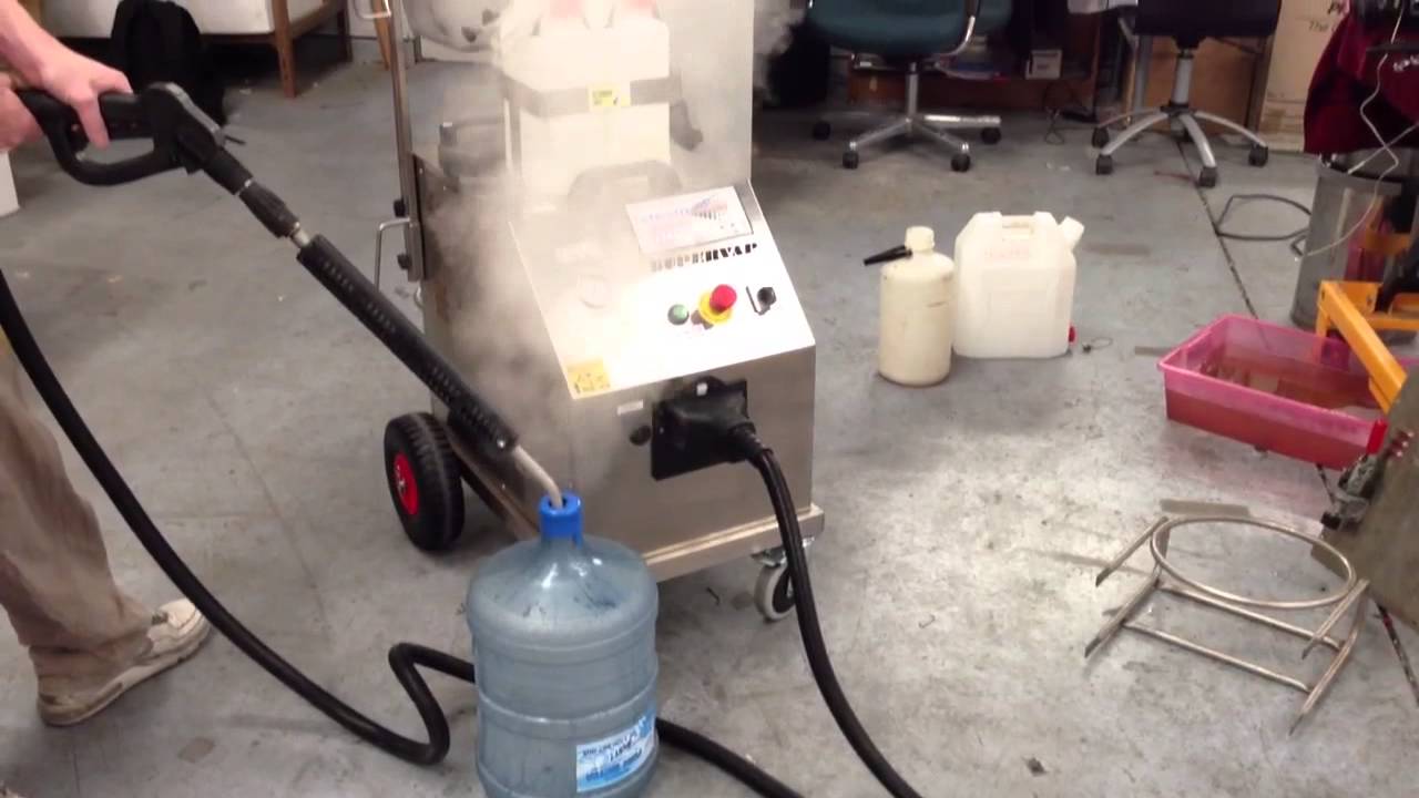 Supervap industrial three phase steam cleaner