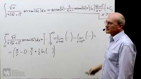 doc. Habala: Calculus [9] Taking on Integrals 4: A good example (also with a limit)