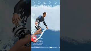 ENTROU NO CANUDO! 🌊🔥#SurfGame #TuboInsano #Surfing #WaveRiders #BigWaves