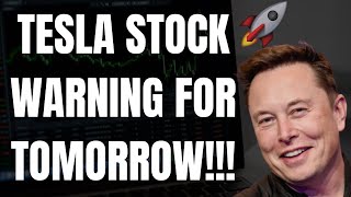 🔥 TESLA STOCK WARNING FOR TOMORROW!! TSLA, SPY, AMC, GME, QQQ, META, AMZN, & AAPL PREDICTIONS! 🚀