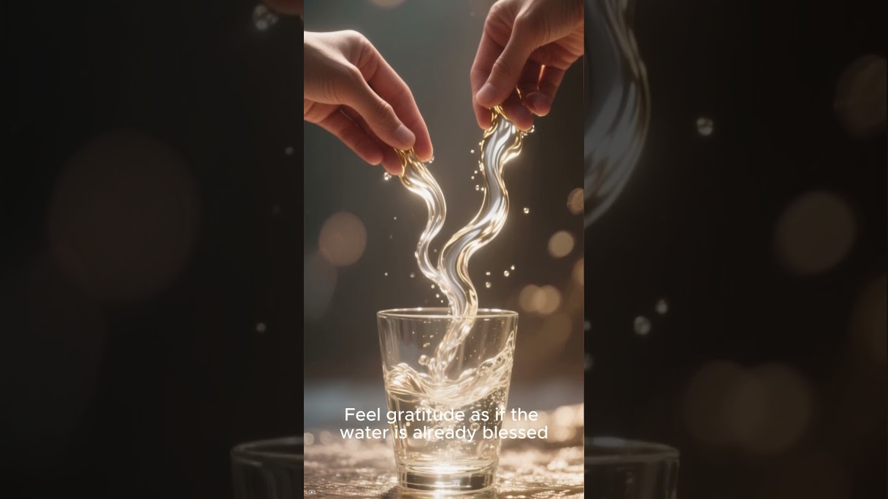 How to charge water with Reiki Energy #WaterHealing  #ReikiHealing  #EnergyHealing #MindfulLiving