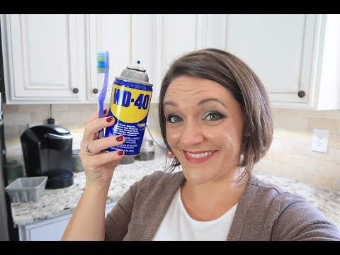 How to remove oil stains from your clothes using WD-40!!! | DIY