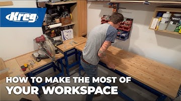 Workspace Setup Tips With Kreg Universal Benches