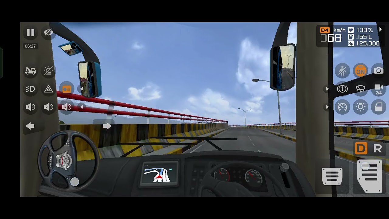 Real Bus Control 😱 | Myra Bus Game Gameplay 🎮 # busgame 