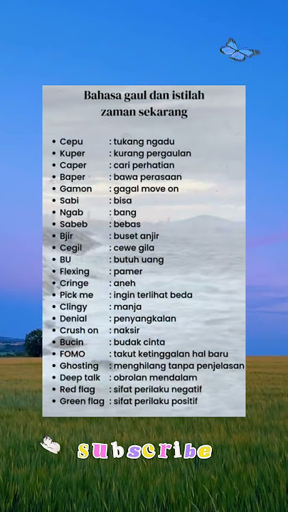 bahasa gaul kalian mana #cute #funny #lucu #memes #memeindo