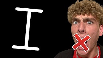 IF I say the letter i, the video ends