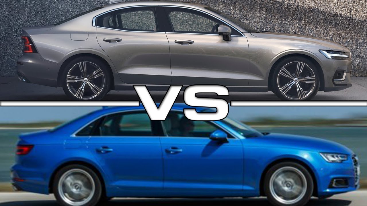 2019 Volvo S60 vs 2018 Audi A4 Technical Specifications