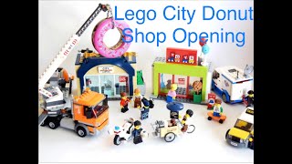 Lego City #60233 Donut Shop Opening Build screenshot 5