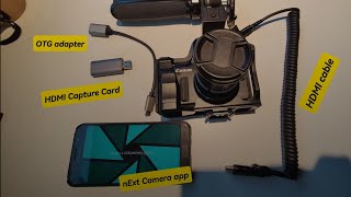 How to use your android smartphone as an external monitor with Canon EOS M / GyroFlow-ready rig screenshot 5
