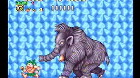 Joe & Mac (SNES) - Speed Run