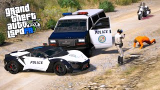GTA 5|LSPDRF #261|SE FUGO DE PRISION y ROBA AUTO POLICIA - POLICIA USA|EdgarFtw