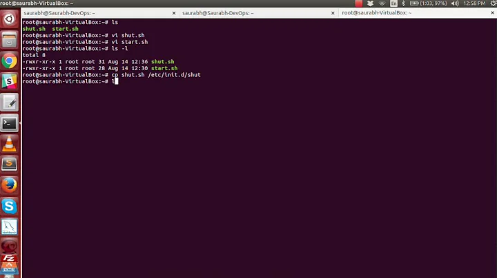 Execute script on ubuntu server on Restart & Startup