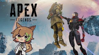 Dog boy, cat boy, and bunny girl play Apex Legends