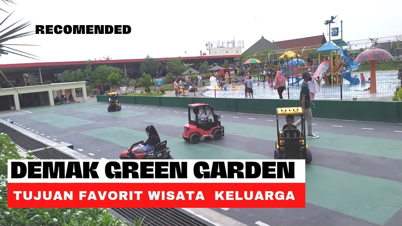 wisata terbaru demak green garden (DeGeGa) rowo mijen tempat favorit tujuan wisata keluarga