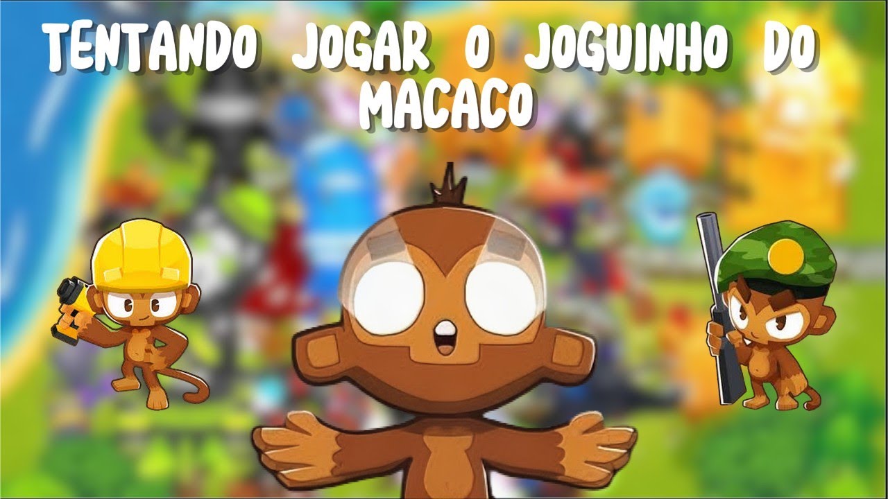 Tentando jogar o joguinho do macaco que estoura balão | BLOONS TD 6 ...