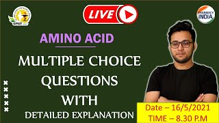 Amino Acids I MCQs I Detailed Explanations screenshot 2