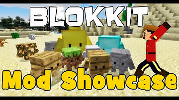 Blokkit Mod Showcase! Minecraft  1.6.4 - Pet Blocks To Fight For You!