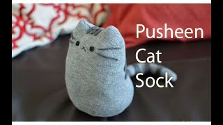 How To Make Pusheen Cat From SOCKS!! DIY Pusheen Cat Cute