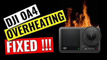 DJI Osmo Action 4 overheating (FAST FIX!)