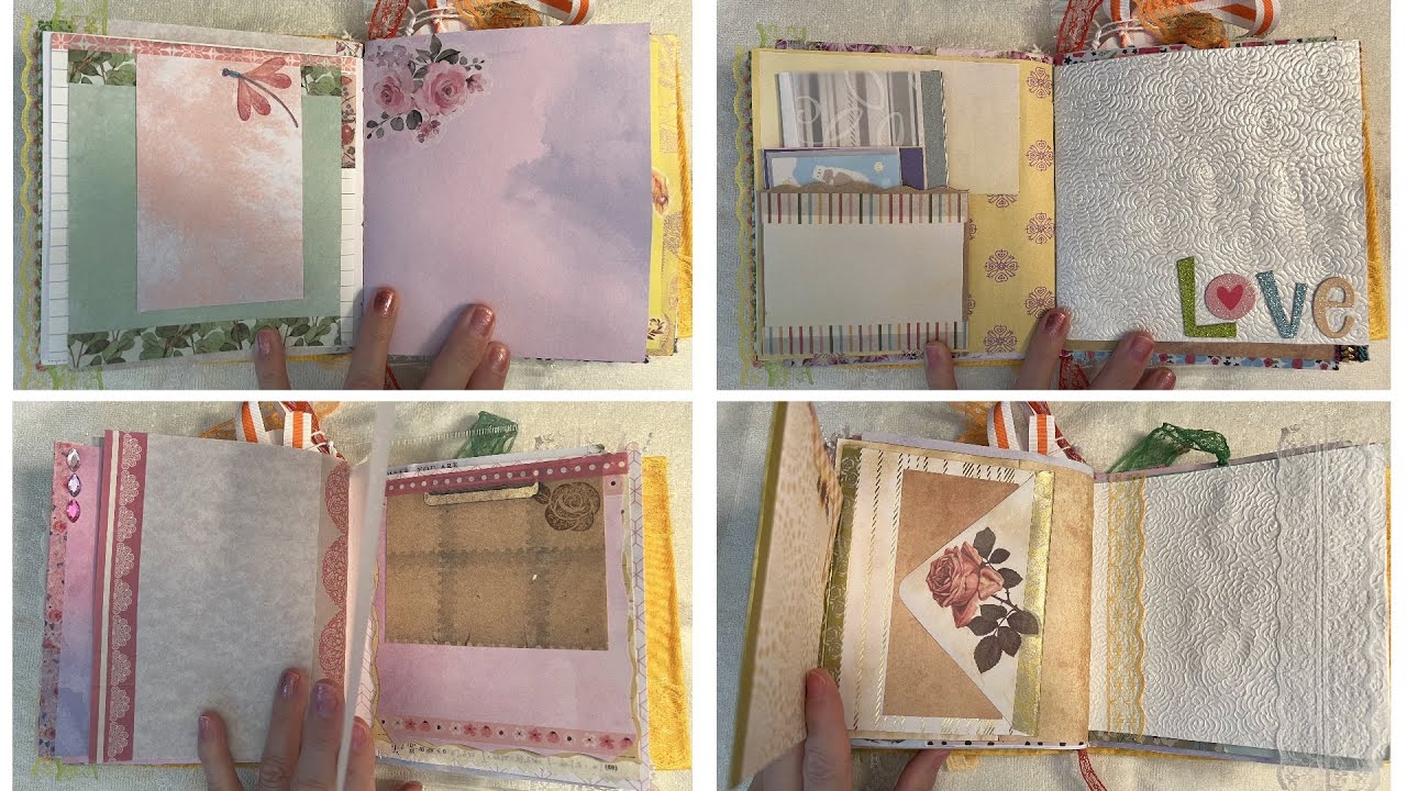 Very Tingly & Trigger Filled look through Junk Journal ** Happiness !