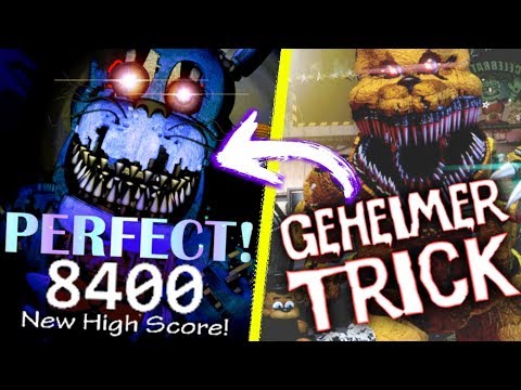 Geheimer Trick + 8000 Highscore! | FNAF Ultimate Custom Night