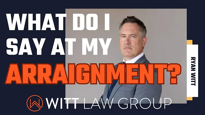 What Do I Say At My Arraignment? | Washington State | #attorney #law #legal #arraignment