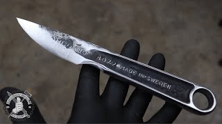 Knifemaking  Broken Old Wrench