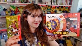 Magic the Gathering Marvel Superheroes Bundle and Collector Booster!